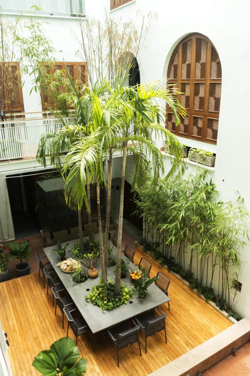 Hotel Boutique Casona Del Colegio Cartagena 外观 照片 Interior courtyard